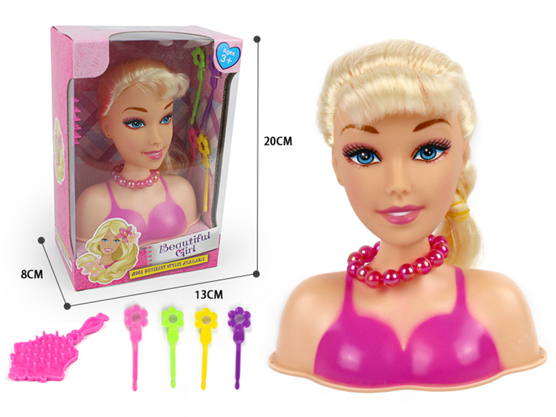 Fashion Doll Styling Head Makeup Toy