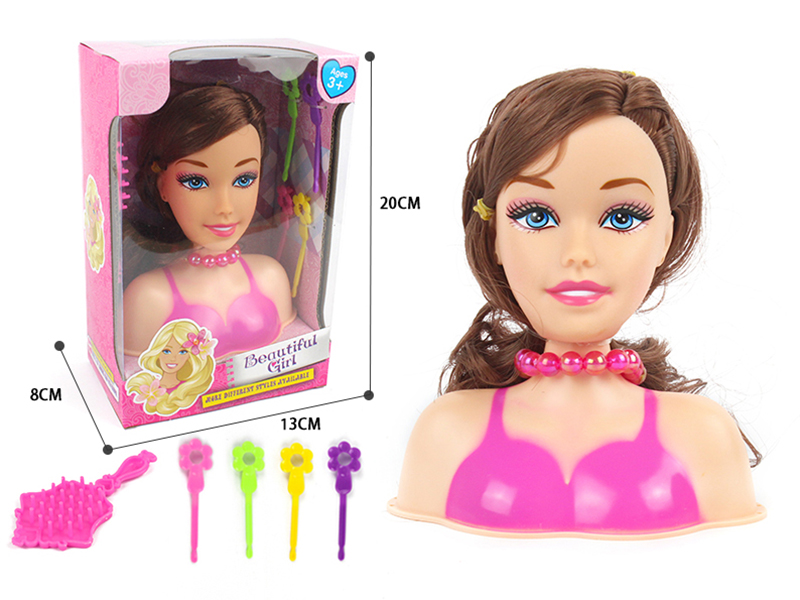 Fashion Doll Styling Head Makeup Toy