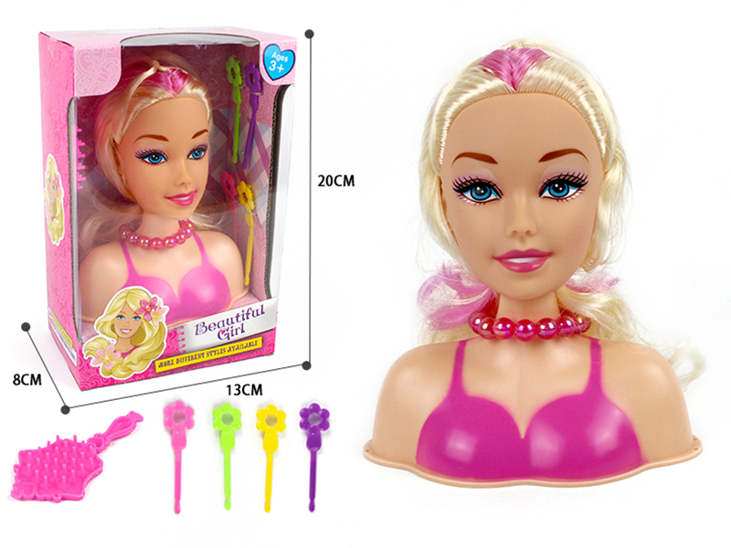 Fashion Doll Styling Head Makeup Toy