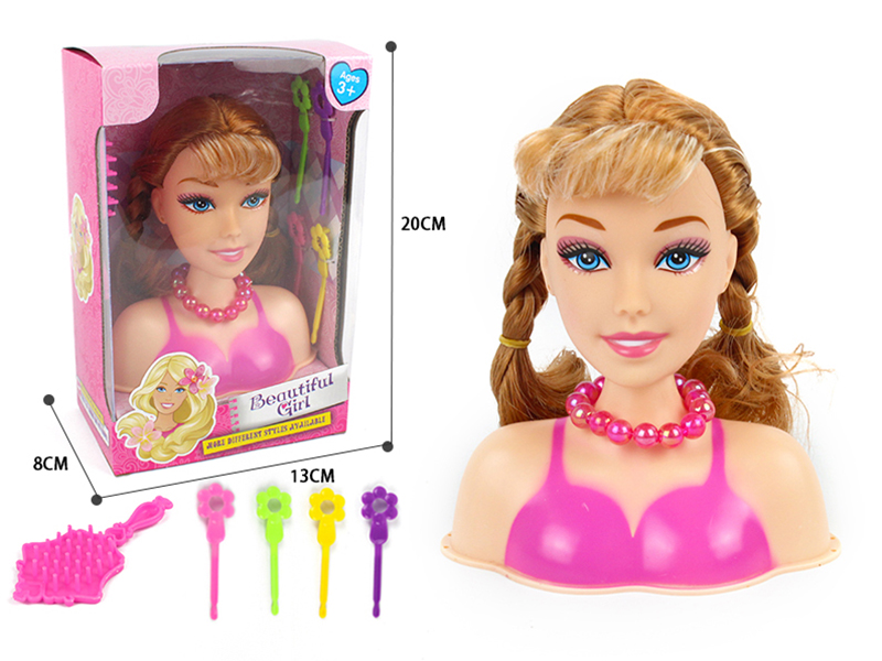 Fashion Doll Styling Head Makeup Toy