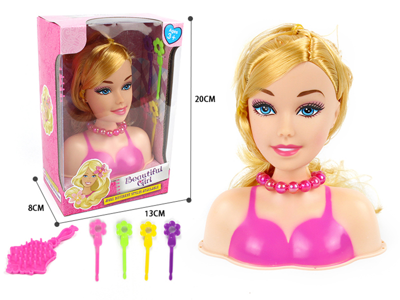 Fashion Doll Styling Head Makeup Toy