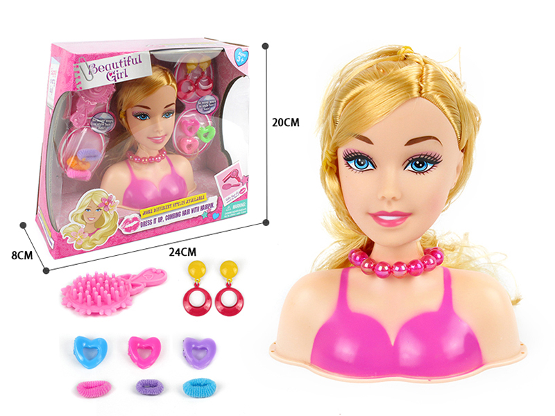 Fashion Doll Styling Head Makeup Toy