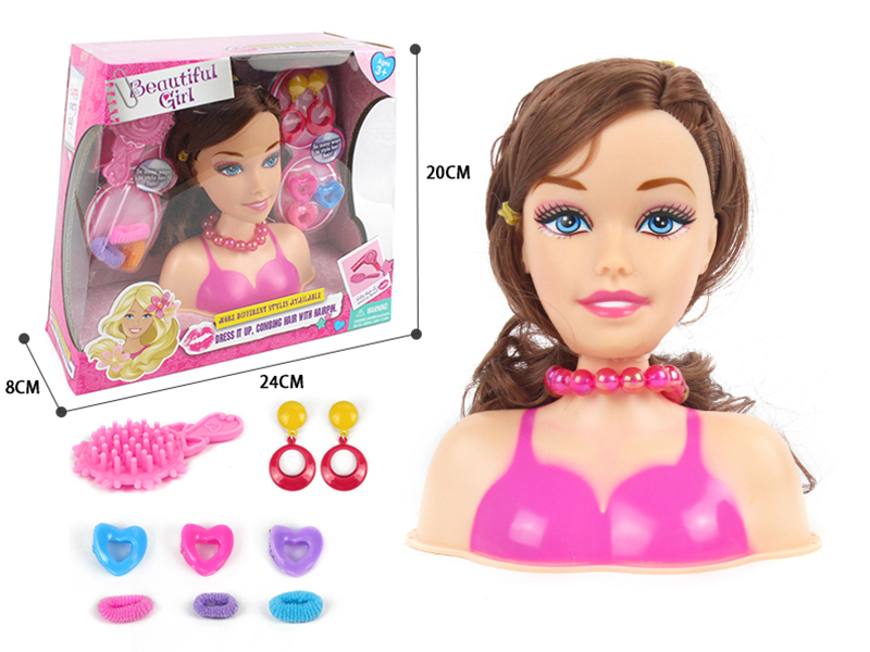 Fashion Doll Styling Head Makeup Toy