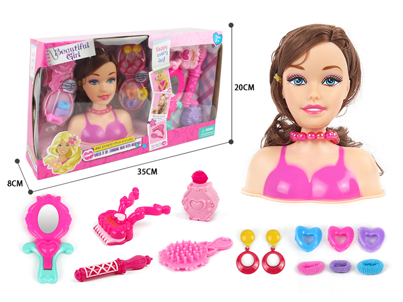 Fashion Doll Styling Head Makeup Toy