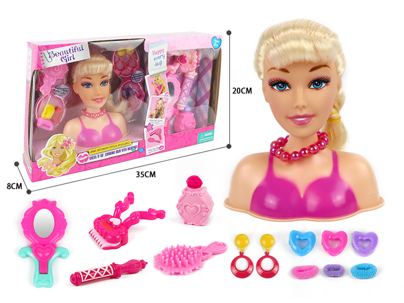 Fashion Doll Styling Head Makeup Toy