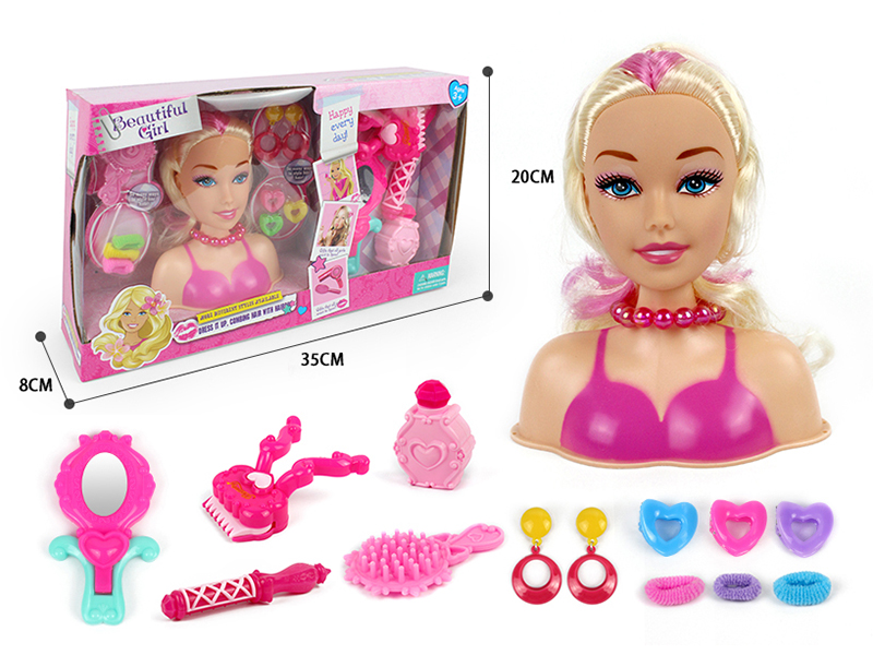 Fashion Doll Styling Head Makeup Toy