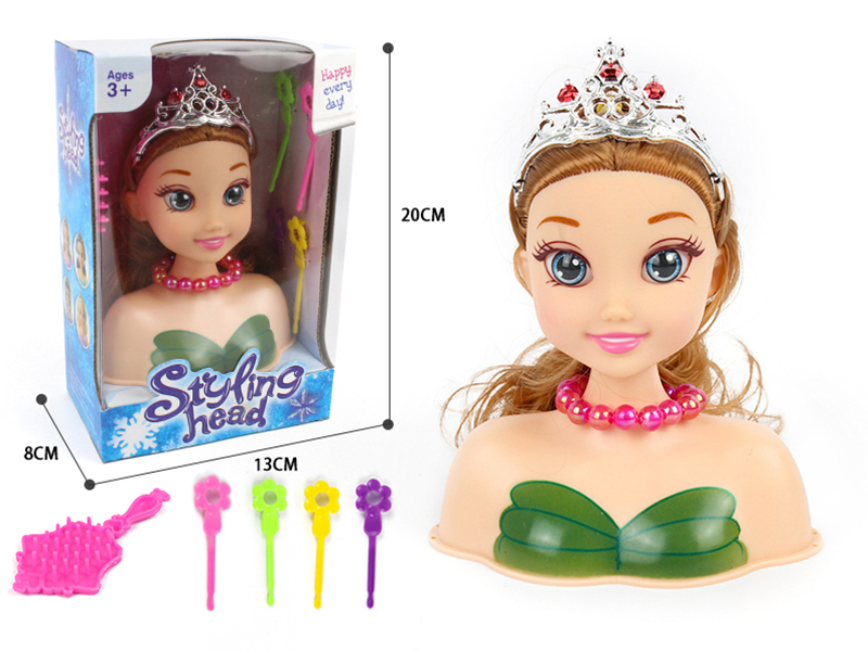 Princess Styling Head Makeup Toy