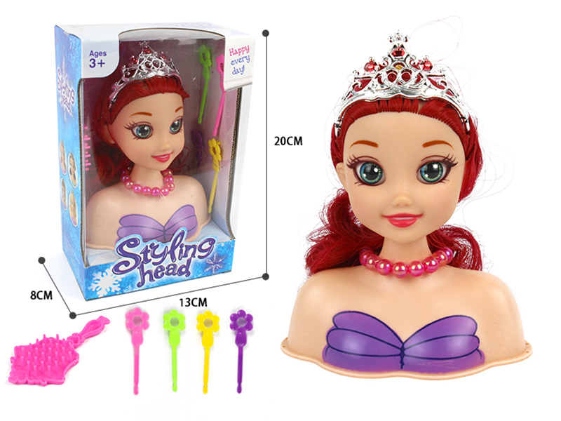 Princess Styling Head Makeup Toy