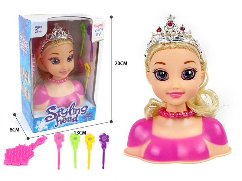 Princess Styling Head Makeup Toy