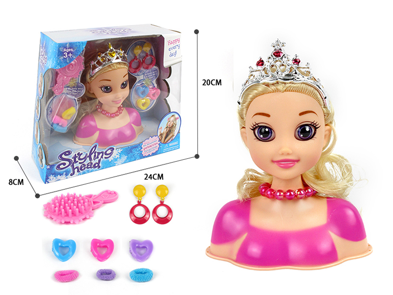 Princess Styling Head Makeup Toy