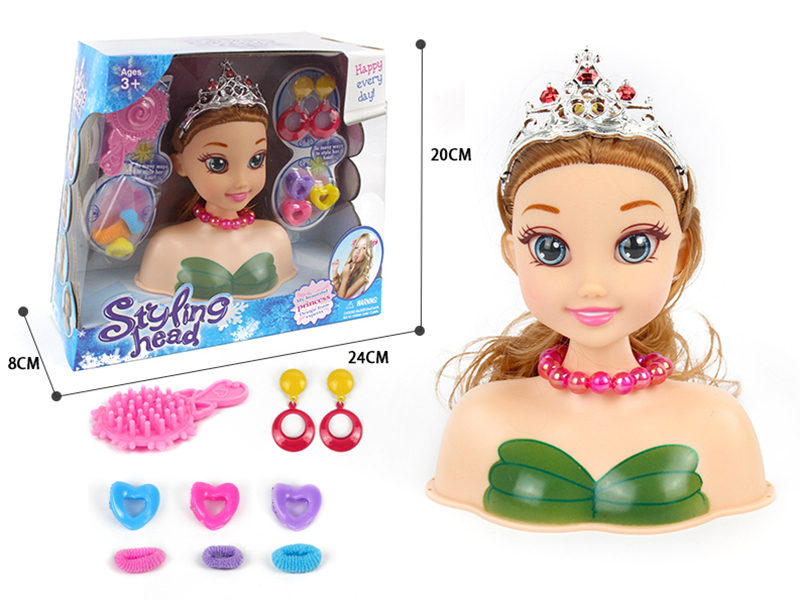 Princess Styling Head Makeup Toy
