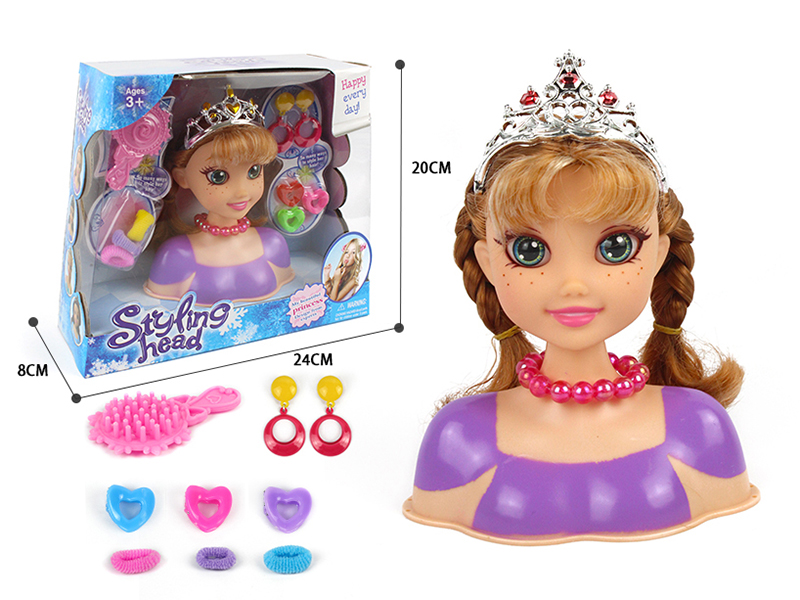 Princess Styling Head Makeup Toy