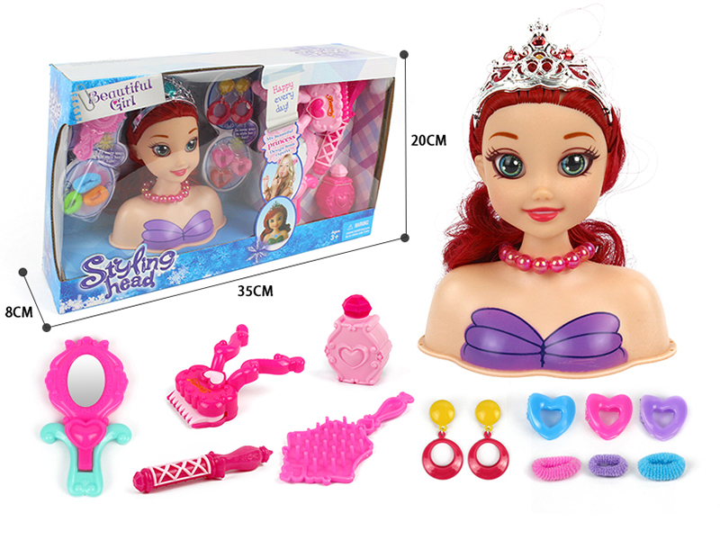 Princess Styling Head Makeup Toy