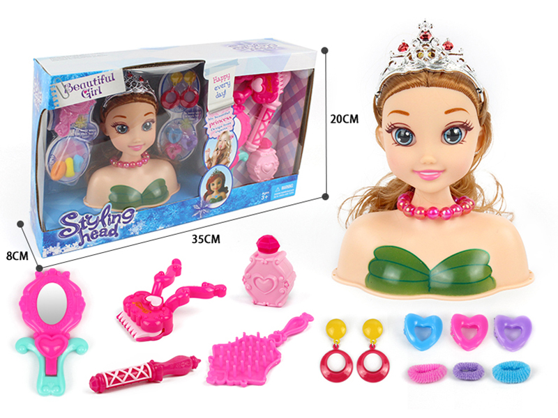 Princess Styling Head Makeup Toy