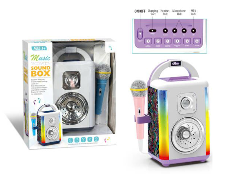 Music Bluetooth Sound Box/Purple