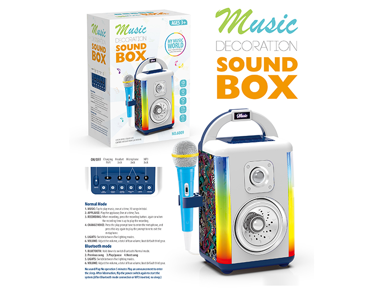 Music Bluetooth Sound Box/Blue