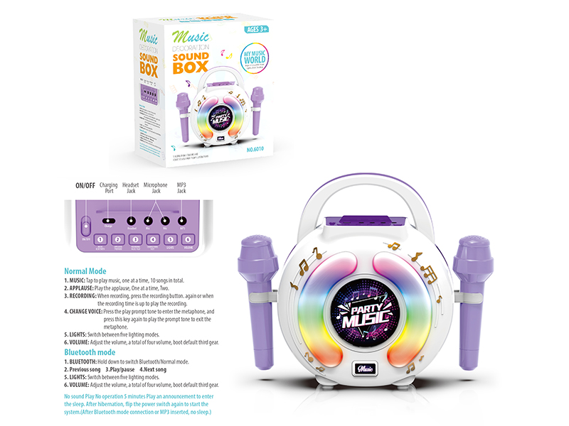 Music Bluetooth Sound Box/Purple