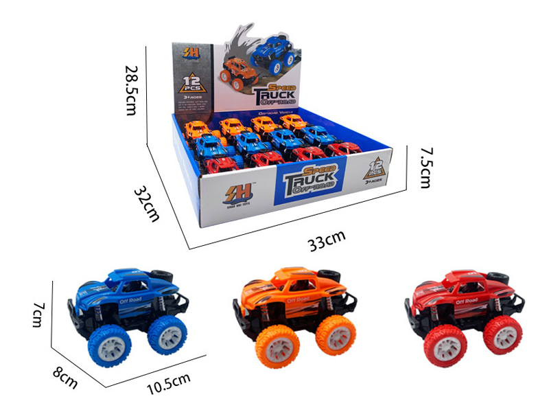 12PCS Double Friction Off-Road Vehicle