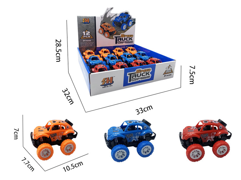 12PCS Double Friction Off-Road Vehicle