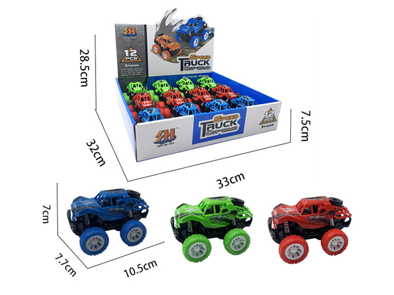 12PCS Double Friction Off-Road Vehicle