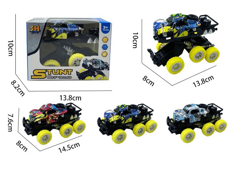 Double Friction Graffiti Off-Road Vehicle