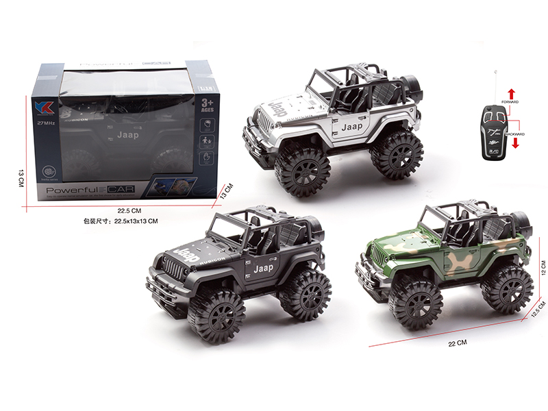 1:18 2Ch R/C Simulated Jeep With Light