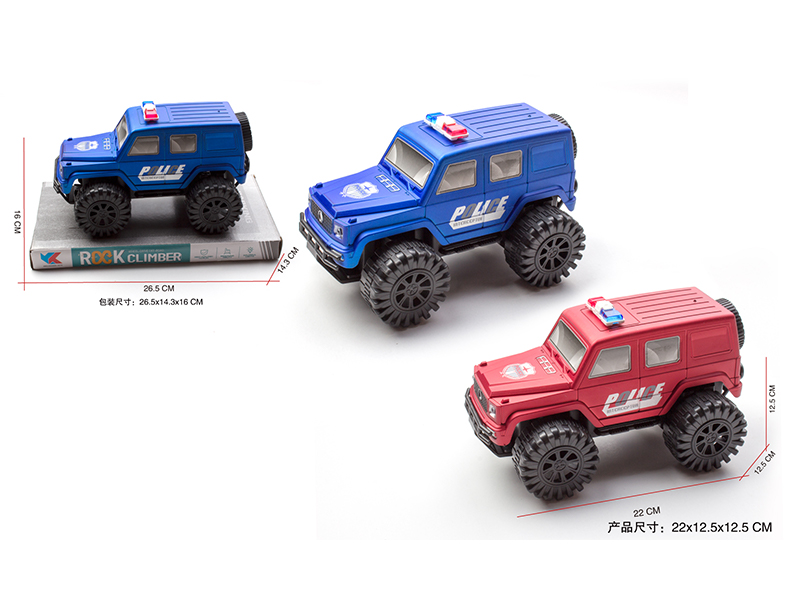 1:18 Friction Big G Police Car