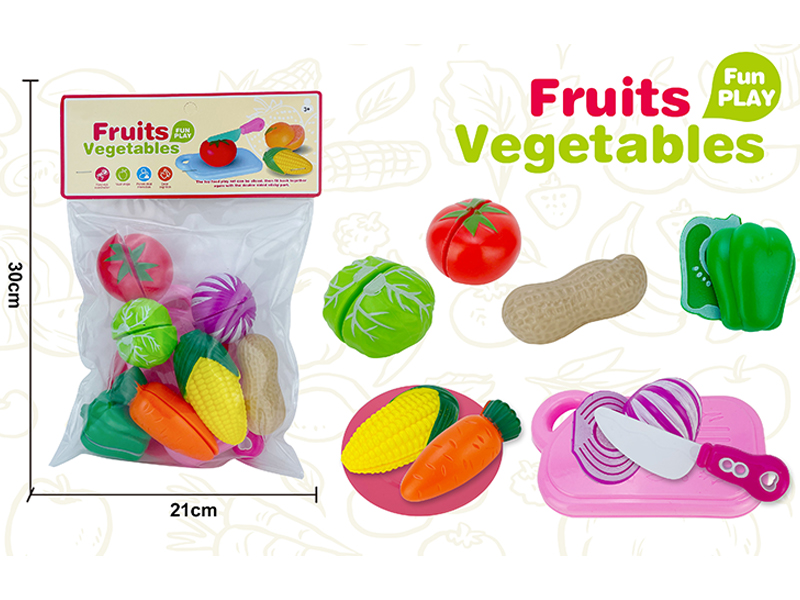 Cutting Vegetables And Fruits Toy