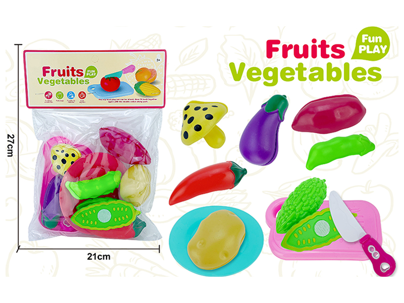 Cutting Vegetables And Fruits Toy