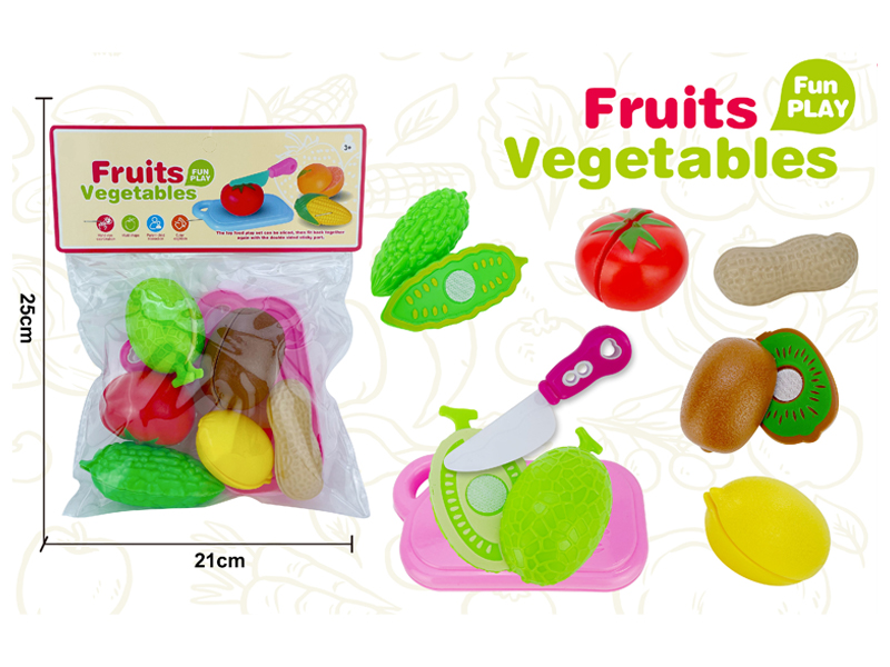 Cutting Vegetables And Fruits Toy
