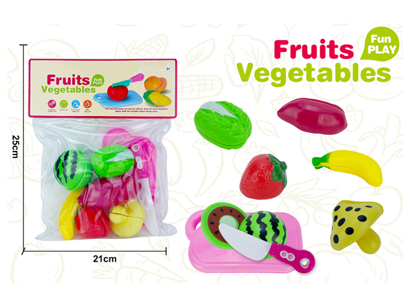 Cutting Vegetables And Fruits Toy