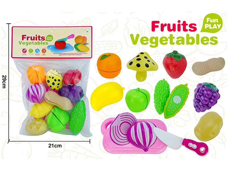 Cutting Vegetables And Fruits Toy