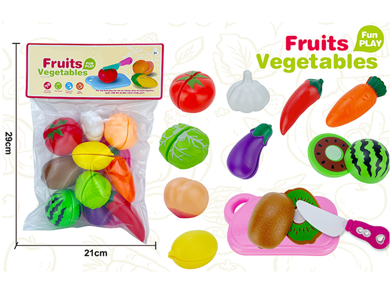 Cutting Vegetables And Fruits Toy
