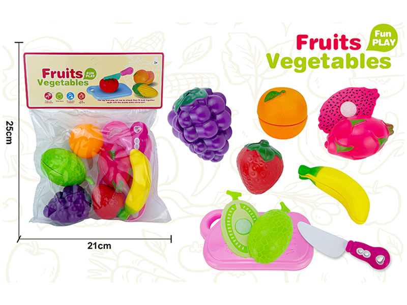 Cutting Vegetables And Fruits Toy