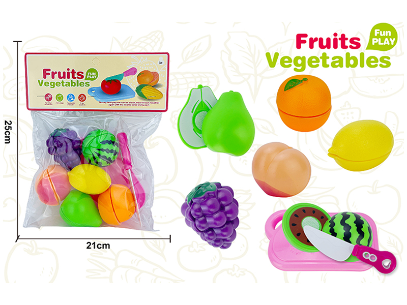 Cutting Vegetables And Fruits Toy