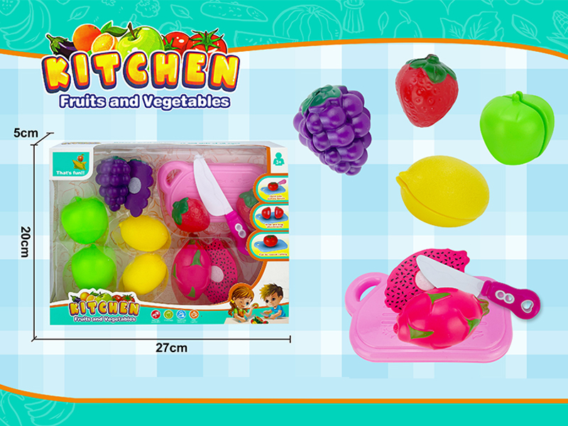 Cutting Vegetables And Fruits Toy
