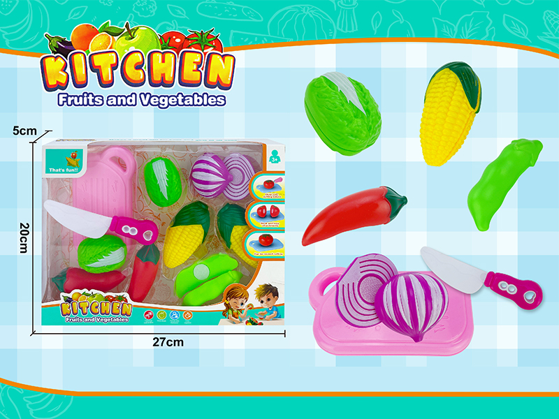 Cutting Vegetables And Fruits Toy