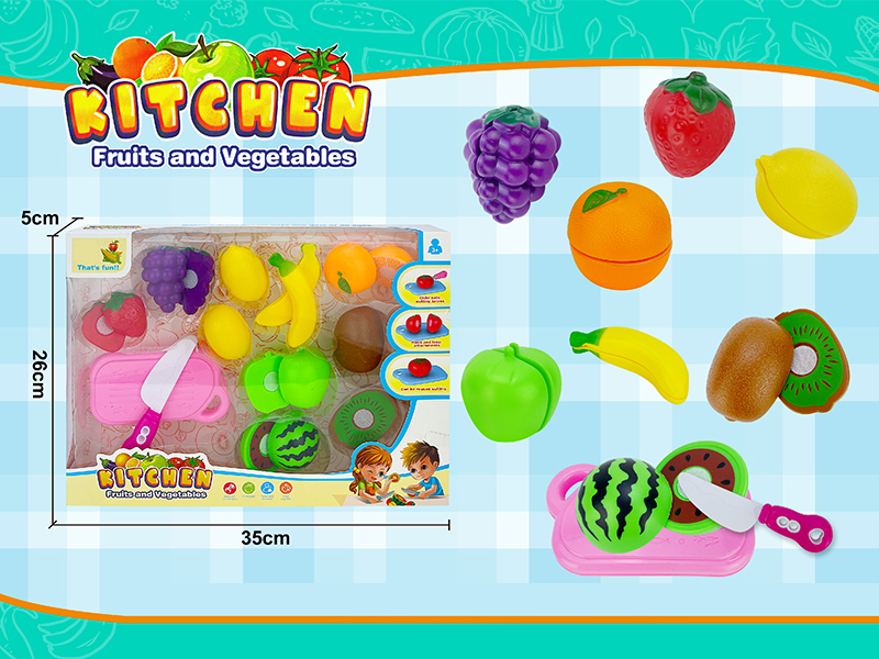 Cutting Vegetables And Fruits Toy