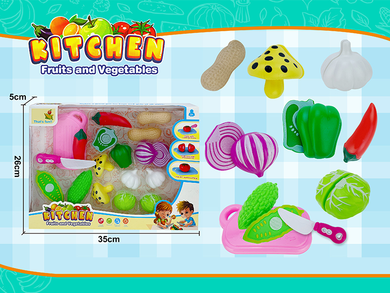 Cutting Vegetables And Fruits Toy