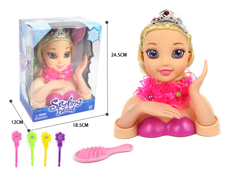 Princess Styling Head Salon Toy