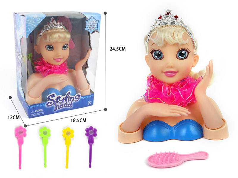 Princess Styling Head Salon Toy
