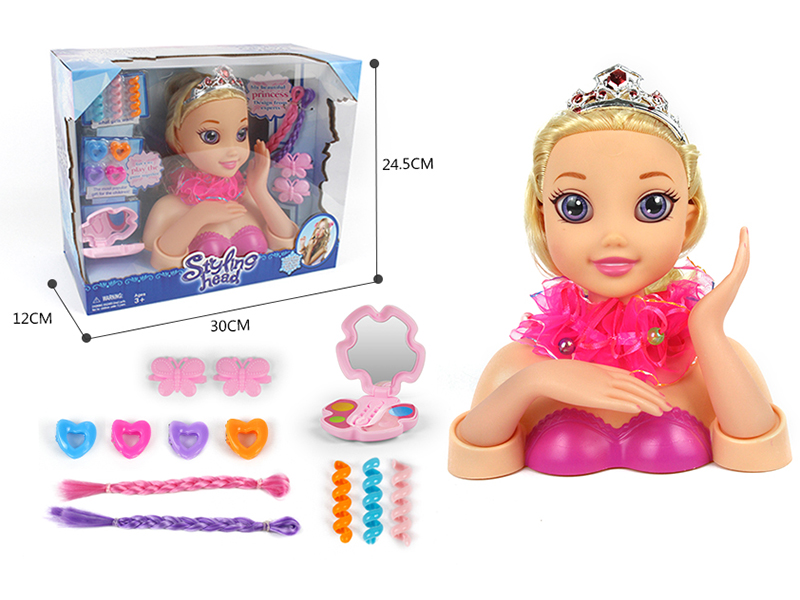 Princess Styling Head Salon Toy