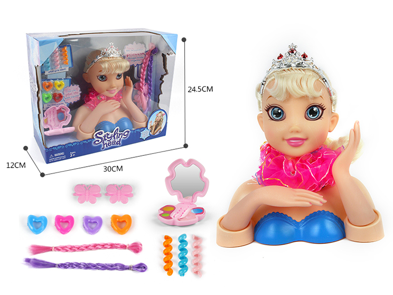 Princess Styling Head Makeup Toy