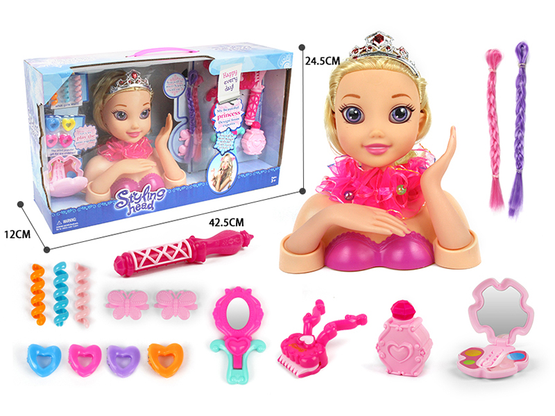 Princess Styling Head Makeup Toy