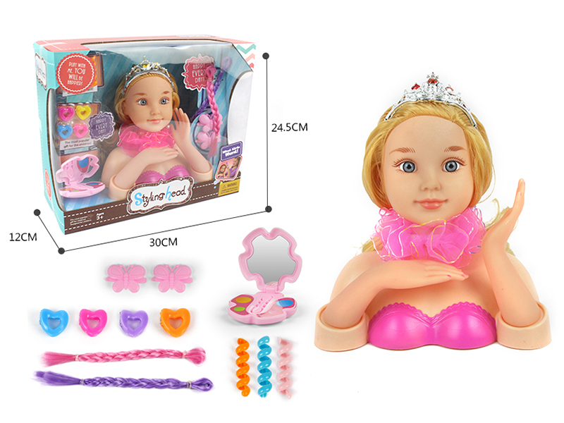 Doll Styling Head Makeup Toy