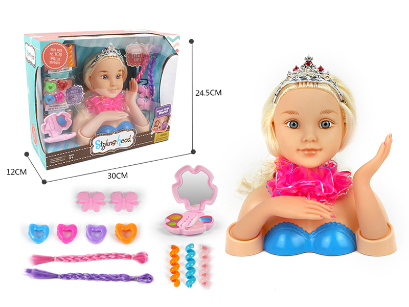Doll Styling Head Makeup Toy