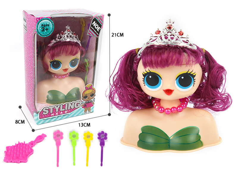 Surprise Doll Styling Head Makeup Toy