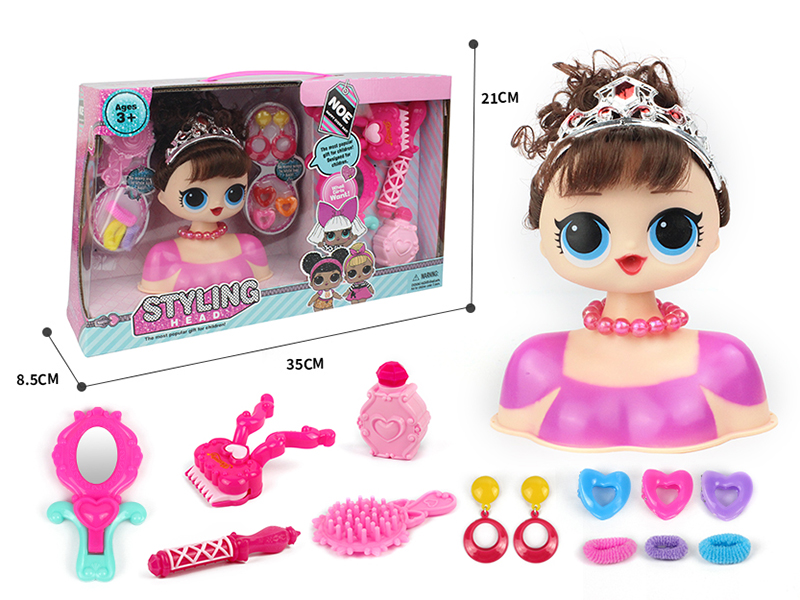 Surprise Doll Styling Head Makeup Toy