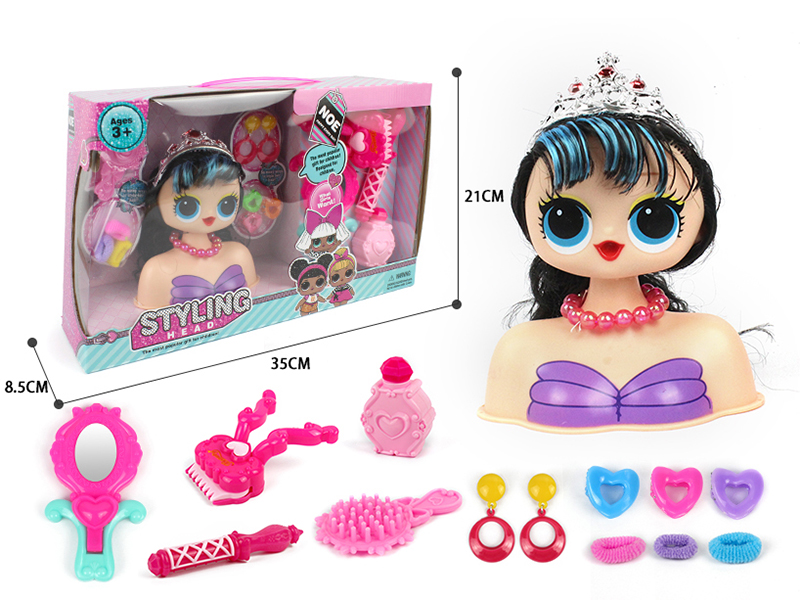 Surprise Doll Styling Head Makeup Toy