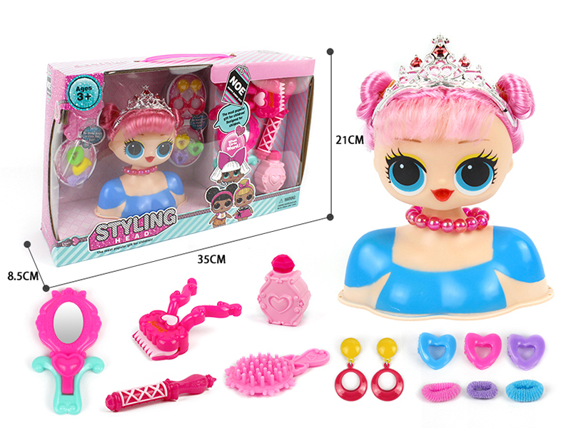 Surprise Doll Styling Head Makeup Toy